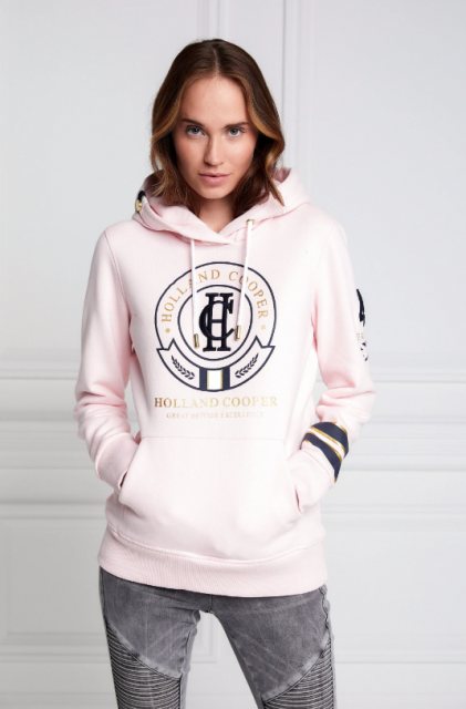 Holland Cooper Holland Cooper HC Heritage Hoodie - Blush