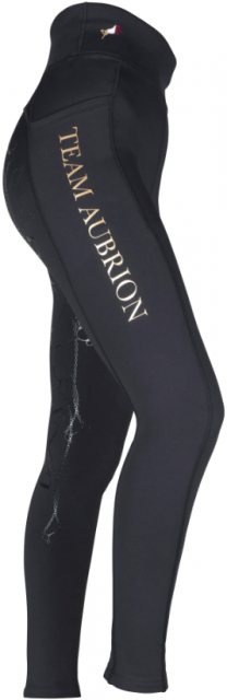 Shires Shires Aubrion Team Winter Riding Tights - Black