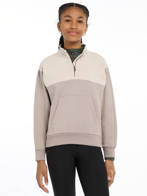 LeMieux LeMieux Young Rider Kate 1/4 Zip - Ash/Stone