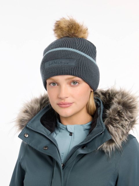 LeMieux LeMieux Clara Cable Beanie - Petrol