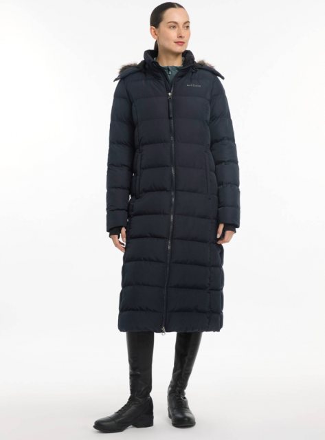 LeMieux LeMieux Harper Longline Puffer Coat - Navy