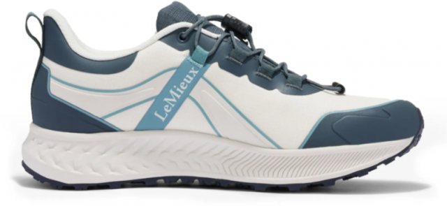 LeMieux LeMieux Trax Sport Waterproof Trainers - Petrol/Ecru