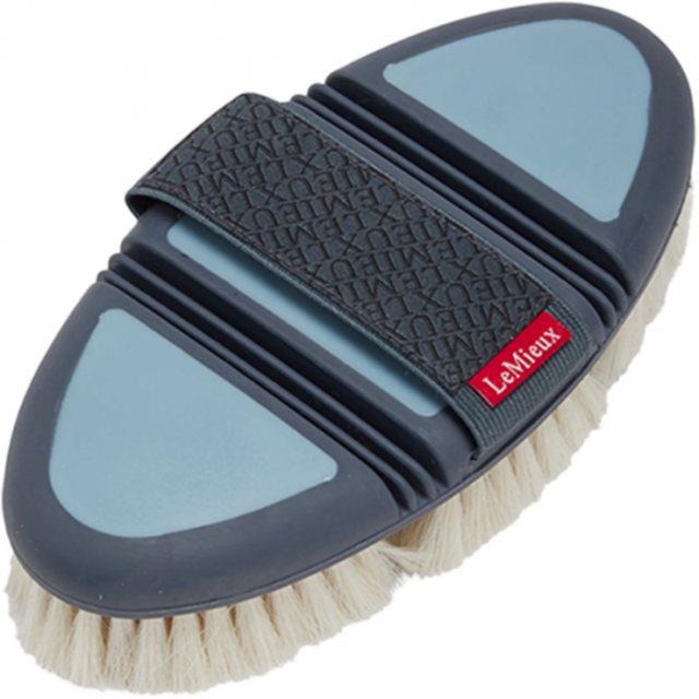 LeMieux LeMieux Flexi Goats Hair Body Brush - Petrol