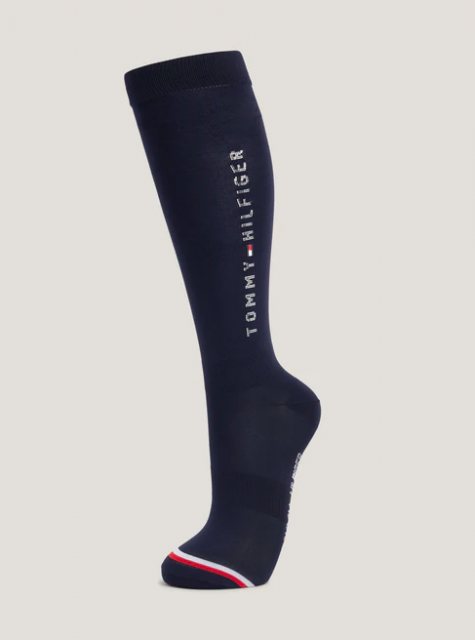 Tommy Hilfiger Tommy Hilfiger Lisbon Studded Riding Socks - Desert Sky