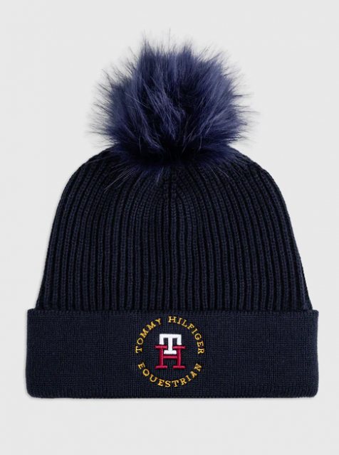 Tommy Hilfiger Tommy Hilfiger Vancouver Pom Pom Beanie - Desert Sky