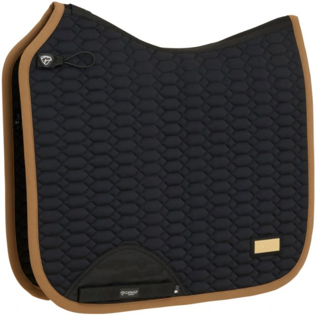 Catago Catago FIR-Tech Grand Dressage Saddle Pad - Black