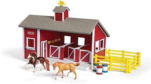 Breyer Breyer Red Stable Set