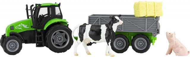 Breyer Breyer Farms Tractor & Tag A Long Wagon