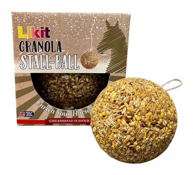 Likit Likit Likit Granola Stall-Ball - Gingerbread