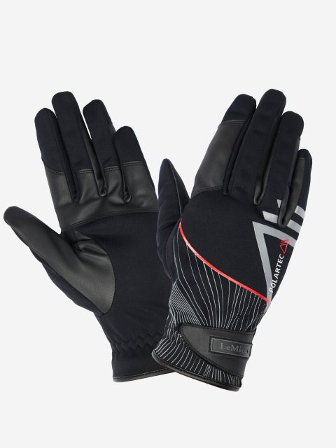 LeMieux LeMieux PolarTec Pro Gloves - Black