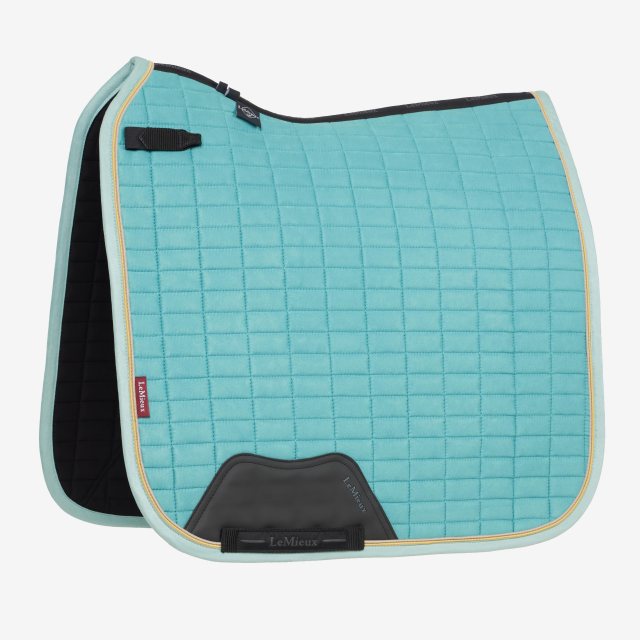 LeMieux LeMieux Suede Dressage Square - Lagoon