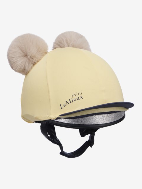 LeMieux LeMieux Mini Double Pom Hat Silk - Mimosa