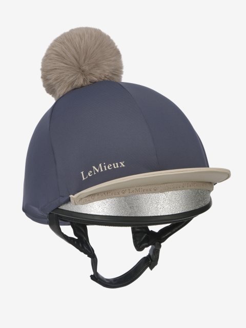 LeMieux LeMieux Pom Hat Silk - Dusk/Almond