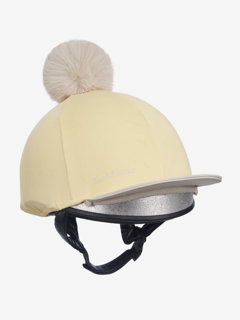 LeMieux LeMieux Pom Hat Silk - Mimosa/Stone