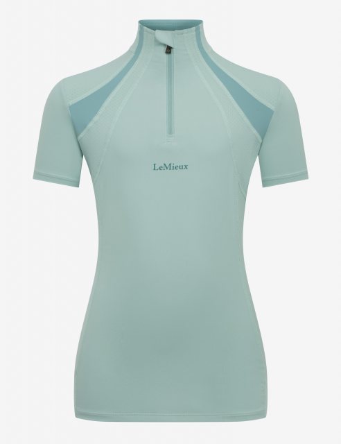 LeMieux LeMieux Young Rider Mia Mesh Base Layer - Aqua