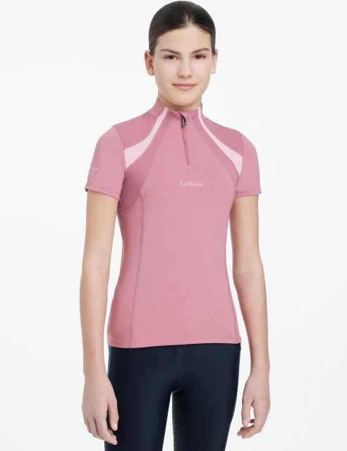 LeMieux LeMieux Young Rider Mia Mesh Base Layer - Peony