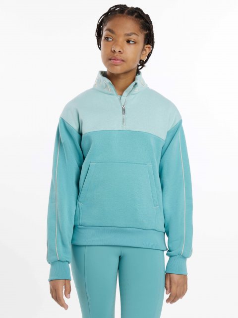 LeMieux LeMieux Young Rider Kate 1/4 Zip - Lagoon