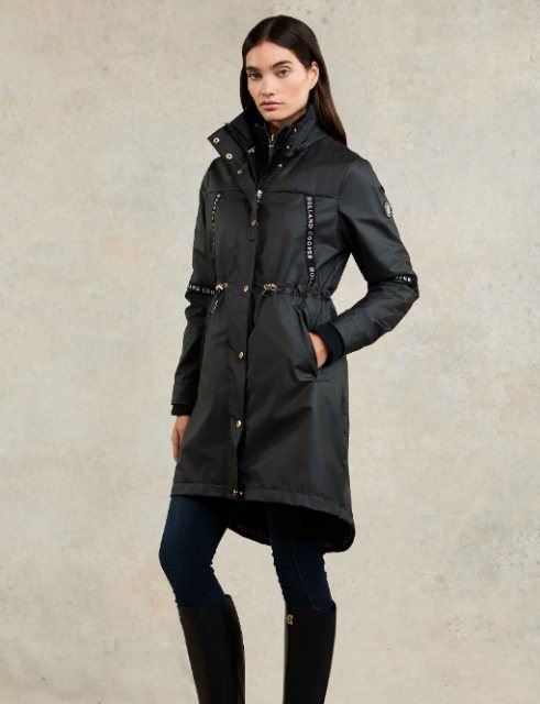 Holland Cooper Holland Cooper Rain Coat - Matte Black