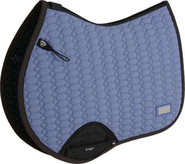 Catago Catago FIR-Tech Grand Jump Saddle Pad - Flint Stone