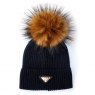 Holland Cooper Holland Cooper Burghley Bobble Hat - Ink Navy