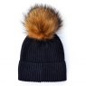 Holland Cooper Holland Cooper Burghley Bobble Hat - Ink Navy