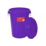 Red Gorilla Red Gorilla 80L Bin with Clip Lid