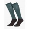 LeMieux LeMieux Competition Socks (2 Pack) - Petrol