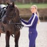 Shires Shires Aubrion Team Winter Riding Tights - Navy