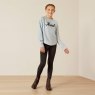 Ariat Ariat Youth Benicia Sweatshirt - Cerulean Heather