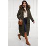 Holland Cooper Holland Cooper Stoneleigh Longline Coat - Khaki