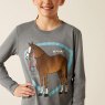 Ariat Ariat Champion Pony T-Shirt - Heather Grey