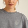 Ariat Ariat Paw Badge T-Shirt - Heather Grey