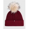 Tommy Hilfiger Tommy Hilfiger Vancouver Pom Pom Beanie - Rouge