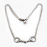 HiHo Silver HiHo Silver Sterling Silver Racing Snaffles Necklace