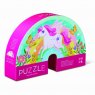 Hippychick Hippychick Crocodile Creek Mini Puzzle - Sweet Unicorn