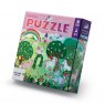 Hippychick Crocodile Creek Holographic Puzzle - Sparkling Unicorn