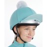 LeMieux Pom Hat Silk - Lagoon/Aqua