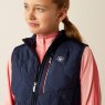 Ariat Ariat Youth Fusion Insulated Gilet - Navy Team