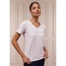 Holland Cooper Holland Cooper Training V-Neck Tee - Blush